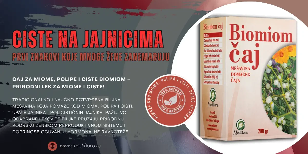 Ciste na jajnicima – prvi znakovi koje mnoge žene zanemaruju