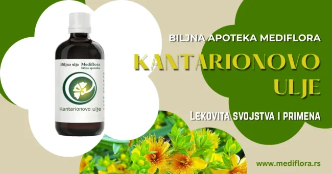 Kantarionovo ulje za lečenje opekotina