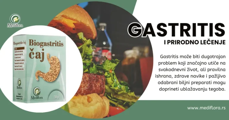 Gastritis i prirodno lečenje Zašto je čaj za gastritis dobar izbor