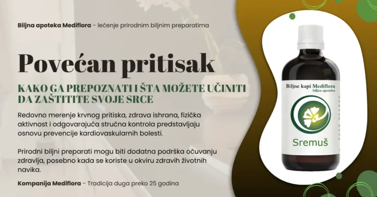 Povećan pritisak – uzroci, simptomi i prirodni načini za očuvanje zdravlja srca Povećan pritisak