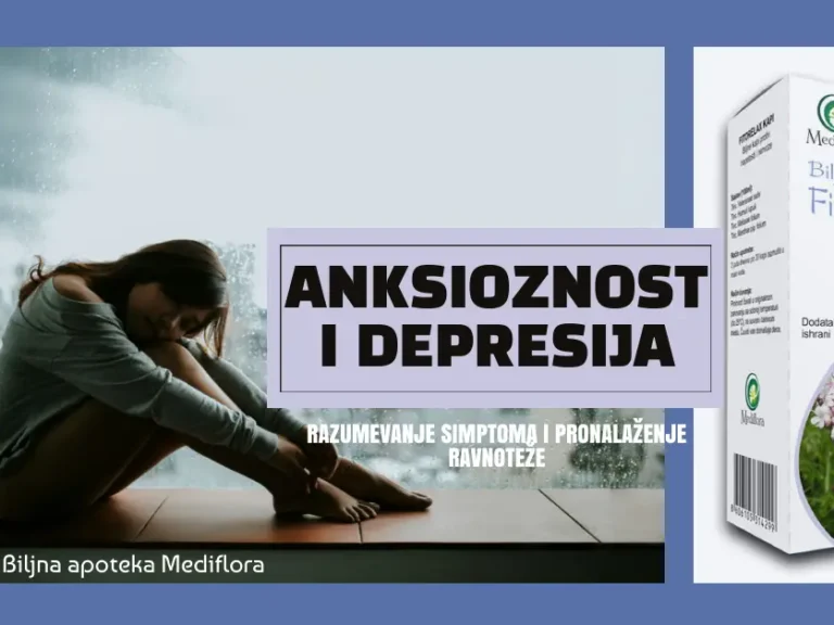 Anksioznost i depresija: razumevanje simptoma i pronalaženje ravnoteže