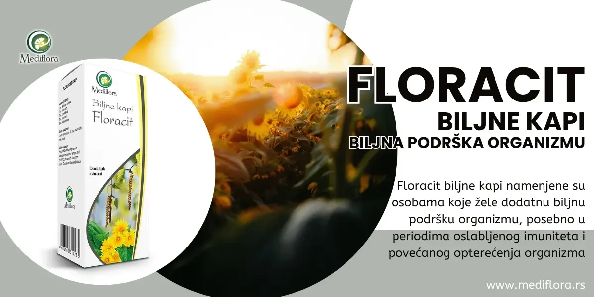 Floracit biljne kapi – podrška imunitetu i zaštiti organizma