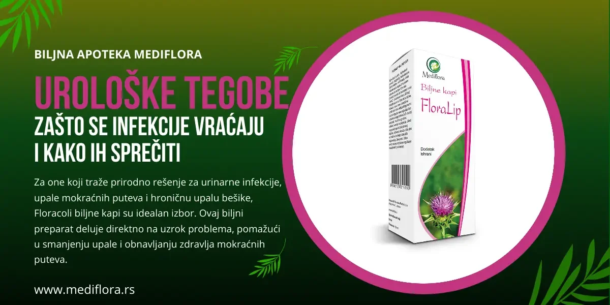 Urološke tegobe Zašto se infekcije vraćaju i kako ih sprečiti