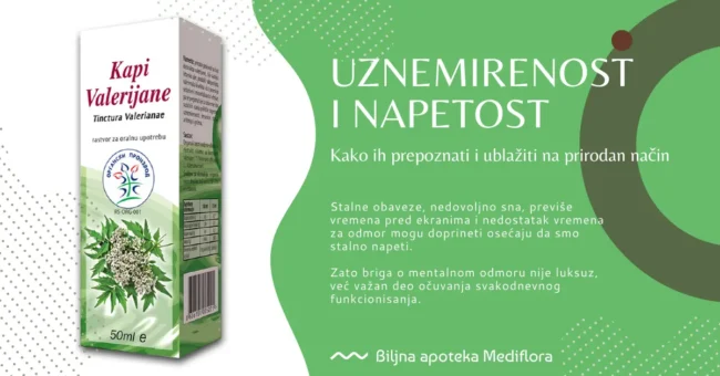 Uznemirenost i napetost – kako ih prepoznati i ublažiti na prirodan način