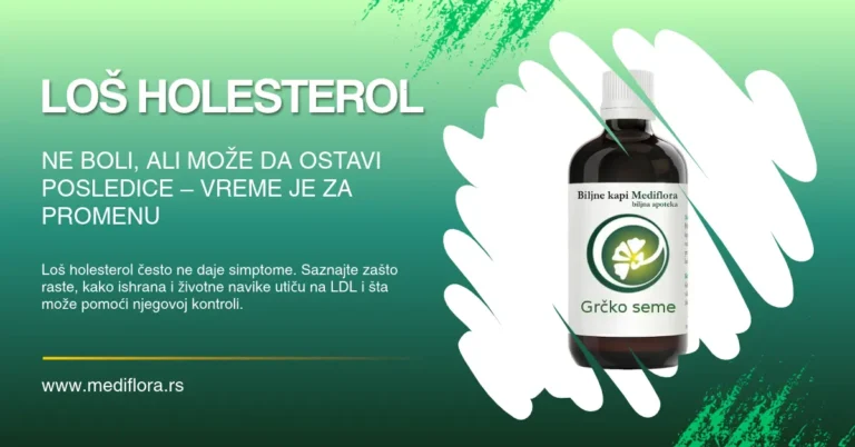 Loš holesterol ne boli, ali može da ostavi posledice - vreme je za promenu