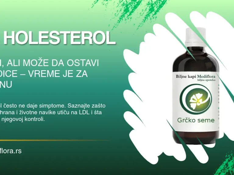 Loš holesterol ne boli, ali može da ostavi posledice - vreme je za promenu