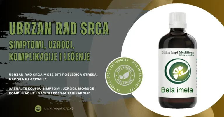 Ubrzan rad srca – simptomi, uzroci, komplikacije i lečenje Ubrzan rad srca – simptomi, uzroci, komplikacije i lečenje