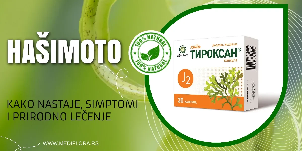Hašimoto: kako nastaje, simptomi i prirodno lečenje