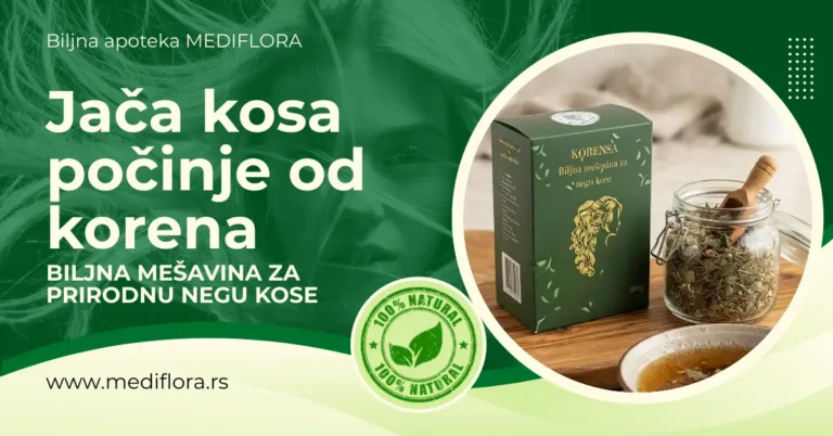 Jača kosa počinje od korena Biljna mešavina za prirodnu negu kose Jača kosa počinje od korena: Biljna mešavina za prirodnu negu kose