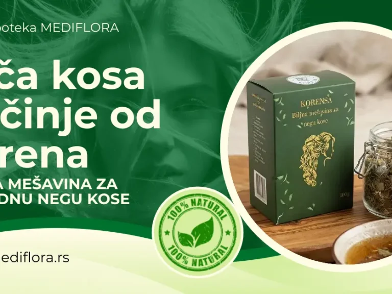 Jača kosa počinje od korena: Biljna mešavina za prirodnu negu kose