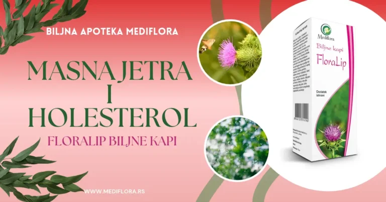 Masna jetra i holesterol - Floralip biljne kapi