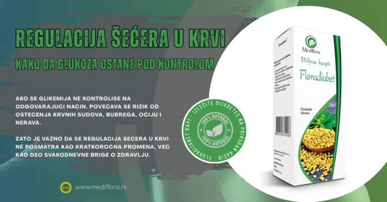 Regulacija šećera u krvi kako da glukoza ostane pod kontrolom
